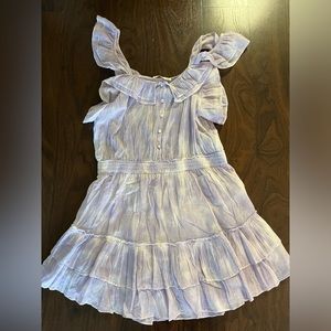 Loveshackfancy Tie Dye Mini Dress